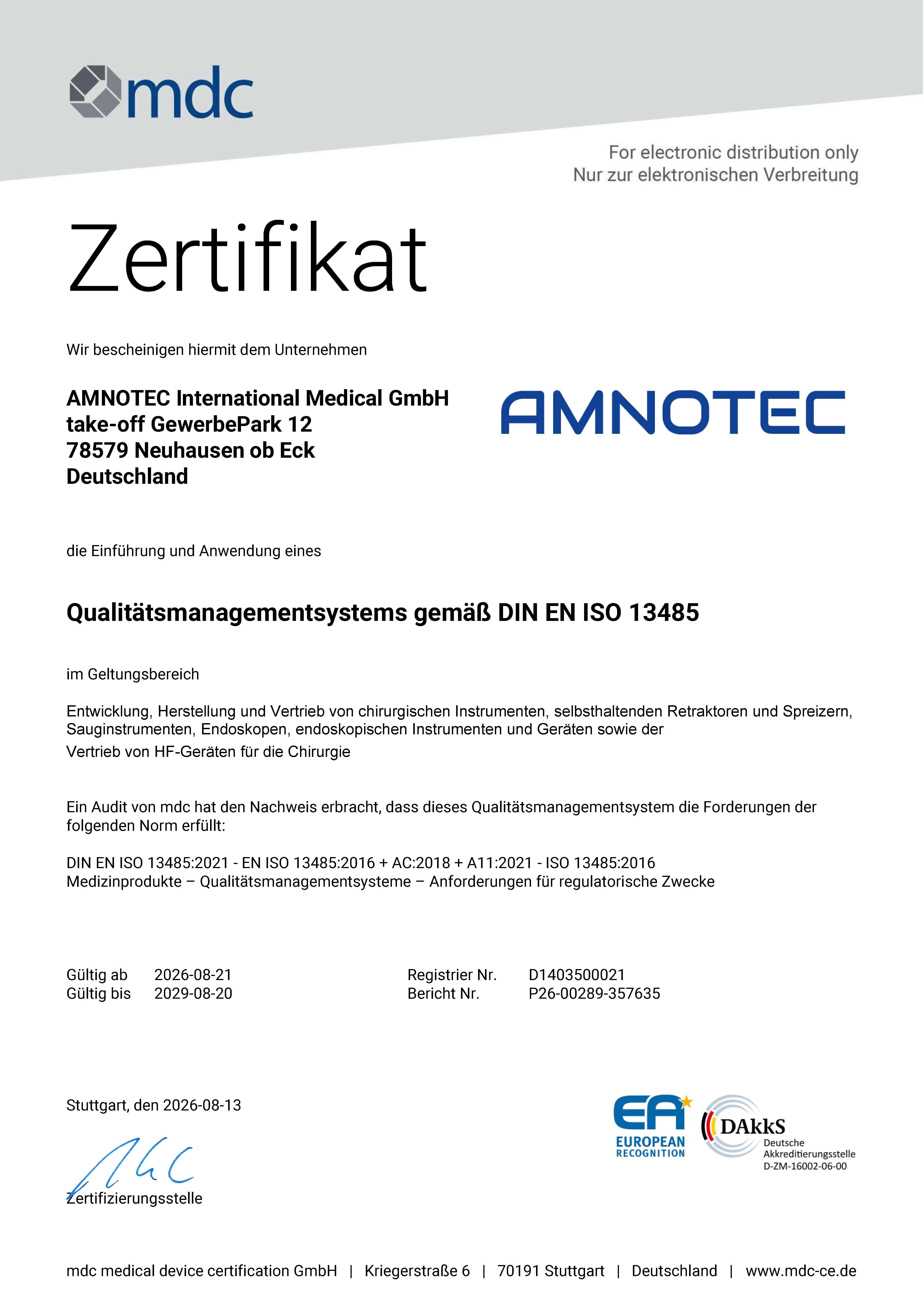 DokumentenBild zu DIN EN ISO 13485-2021
