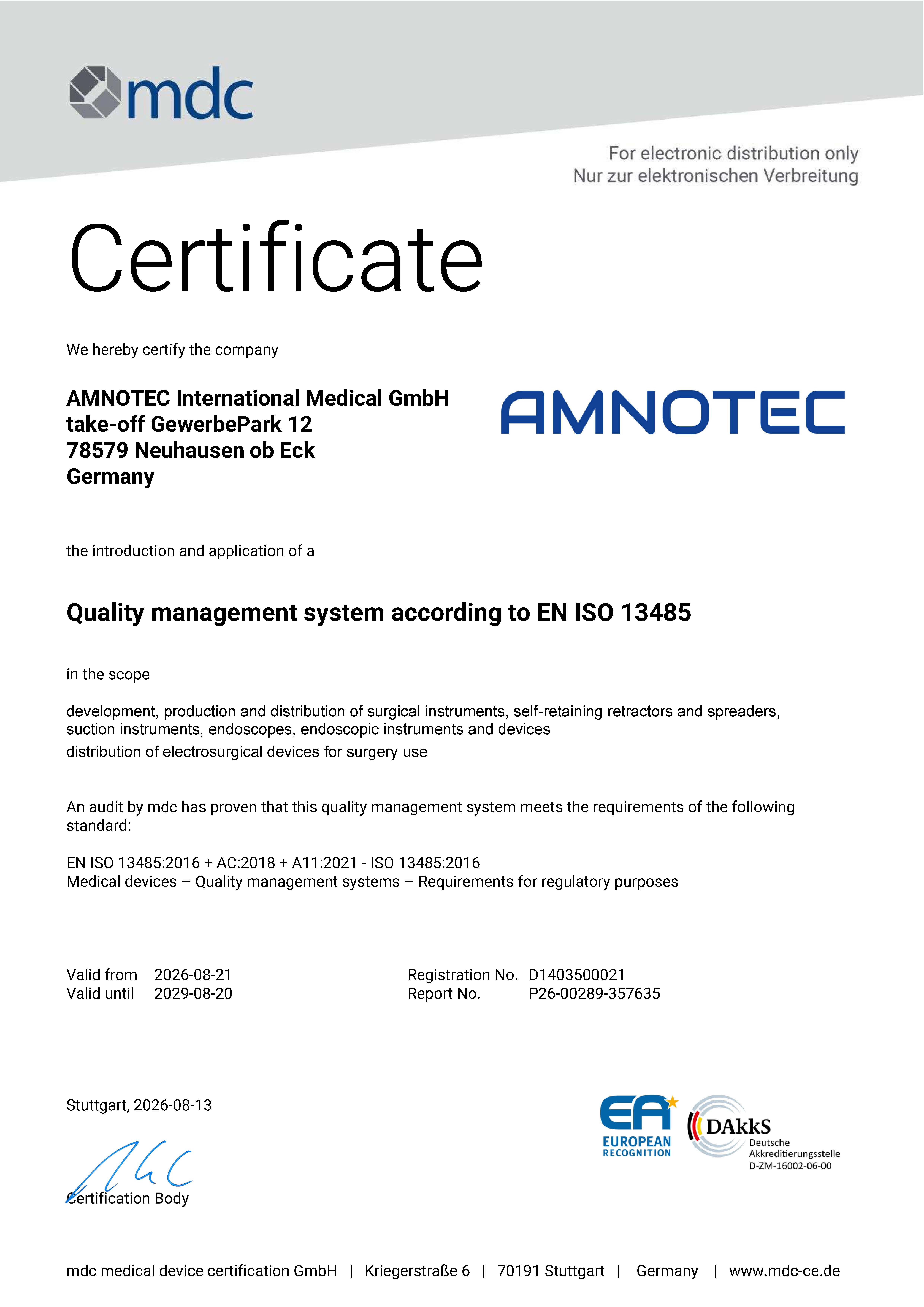 DokumentenBild zu DIN EN ISO 13485-2021